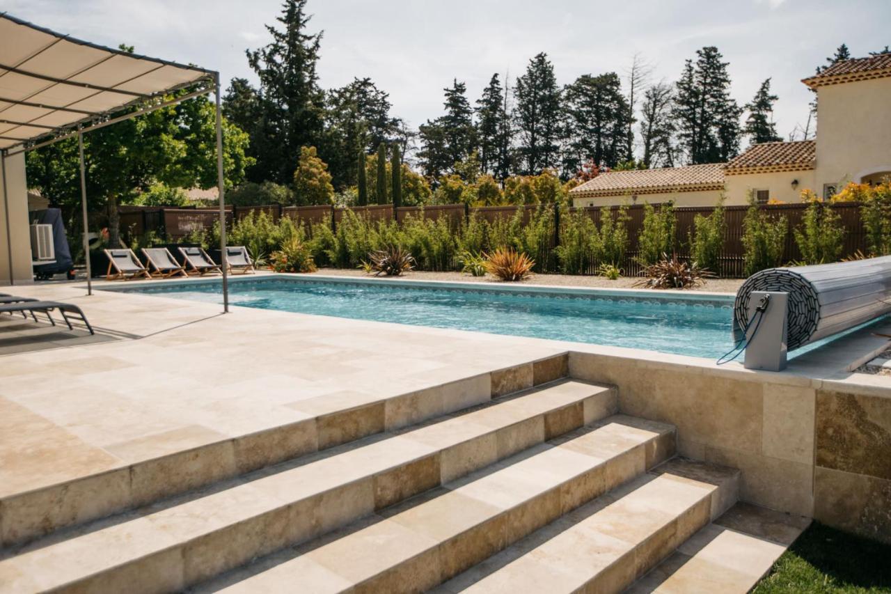 Villa Moka - Private Pool Saumane-de-Vaucluse Экстерьер фото